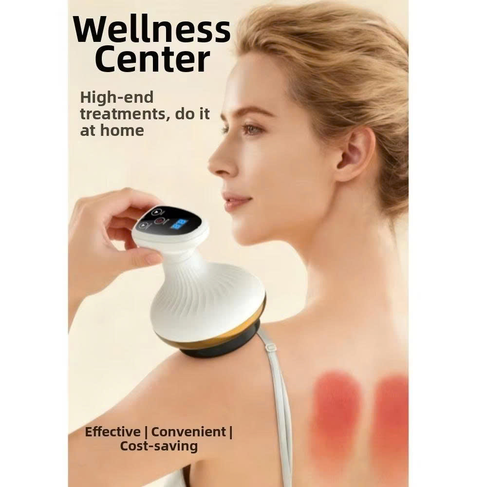 Universal Electric Massage Meridian Brush Body Dredging Vacuum Suction Cup Cupping Scraping Instrument Fat Burner Slimming