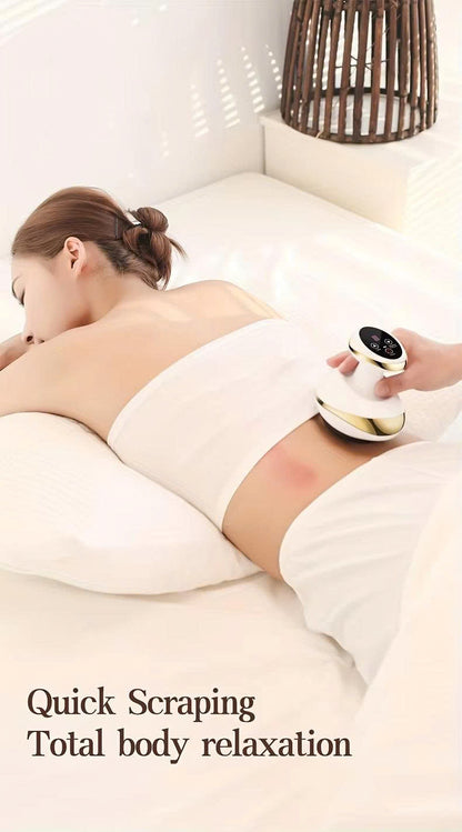 Universal Electric Massage Meridian Brush Body Dredging Vacuum Suction Cup Cupping Scraping Instrument Fat Burner Slimming
