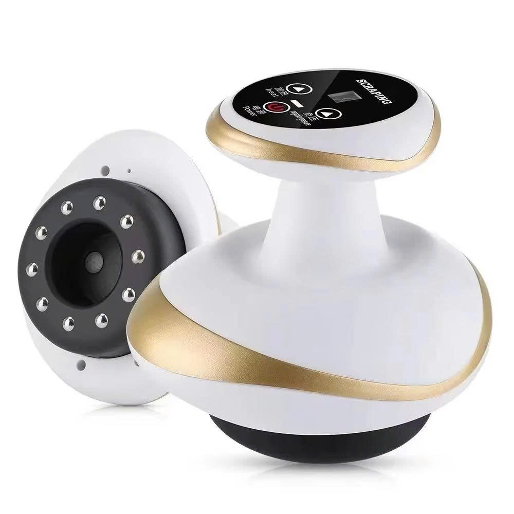 Universal Electric Massage Meridian Brush Body Dredging Vacuum Suction Cup Cupping Scraping Instrument Fat Burner Slimming